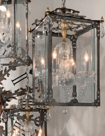 Vanderpump Chandelier Black