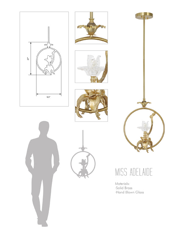 Miss Adelaide Pendant